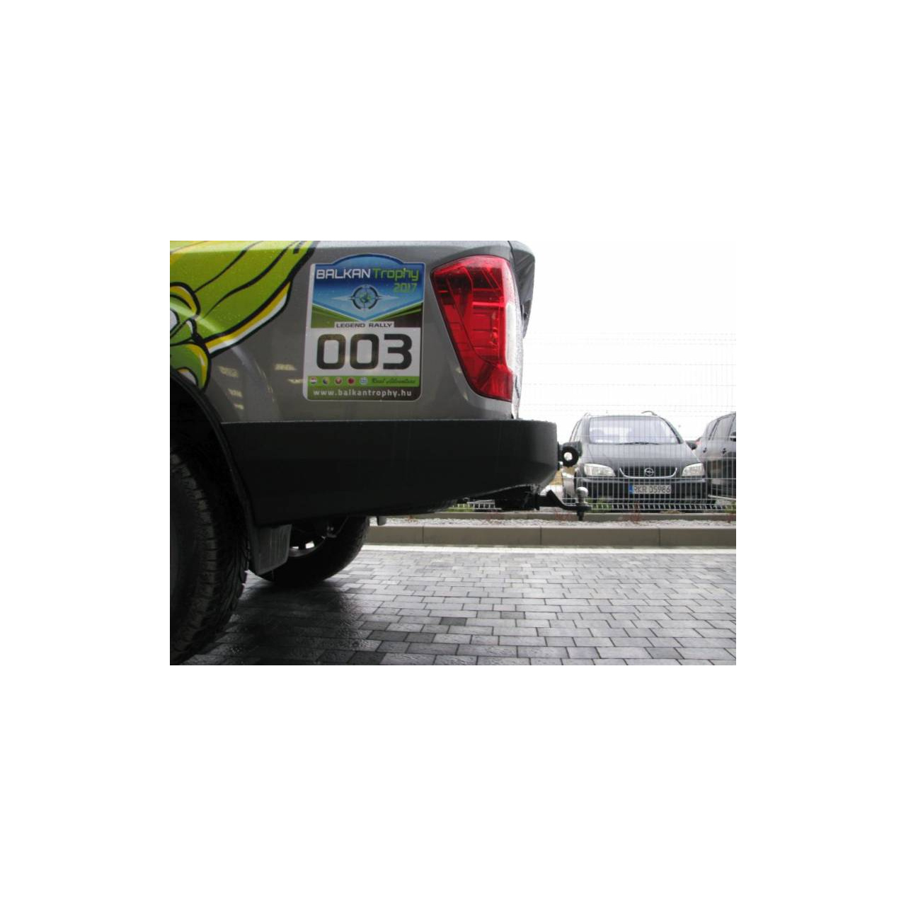 Zderzak tylny stalowy HD Land Rover Discovery I